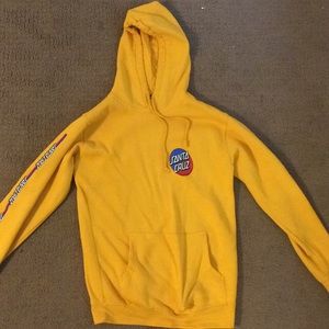 Yellow Santa Cruz Hoodie
